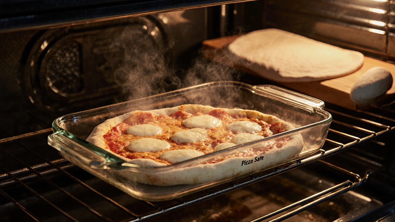 Можно ли готовить пиццу в стеклянной форме? Правила и безопасность