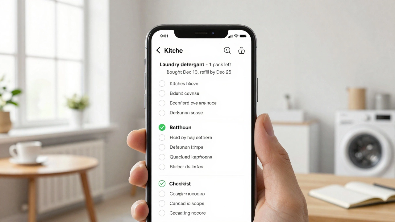 Как называется список всех товаров для дома и как его составить